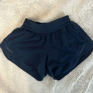 Lululemon Hotty Hot shorts, size 2 length 2.5 low rise